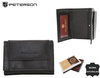 Leather wallet RFID PETERSON PTN RD-240-GCL