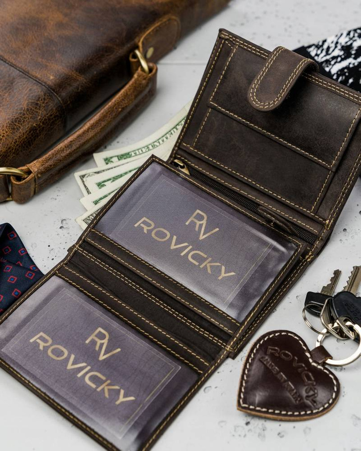 Leather men wallet ALWAYS WILD