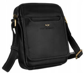 Leather bag PETERSON PTN TB-1117-COM