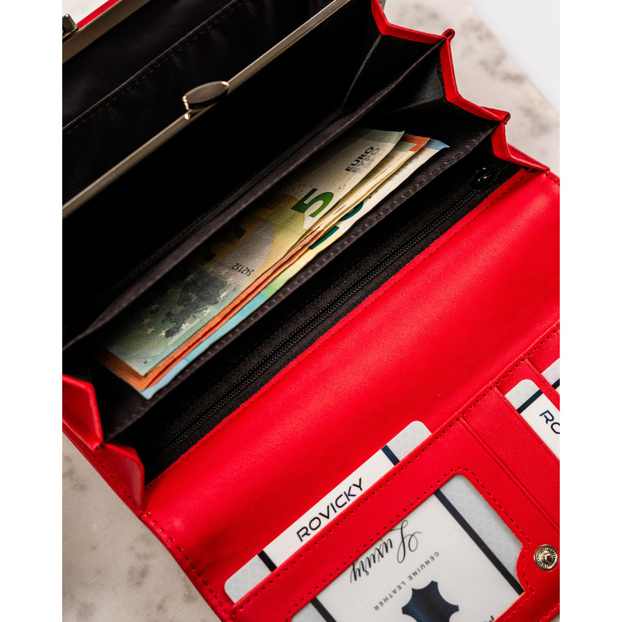 Leatherette wallet RFID 4U CAVALDI GD24-SFK