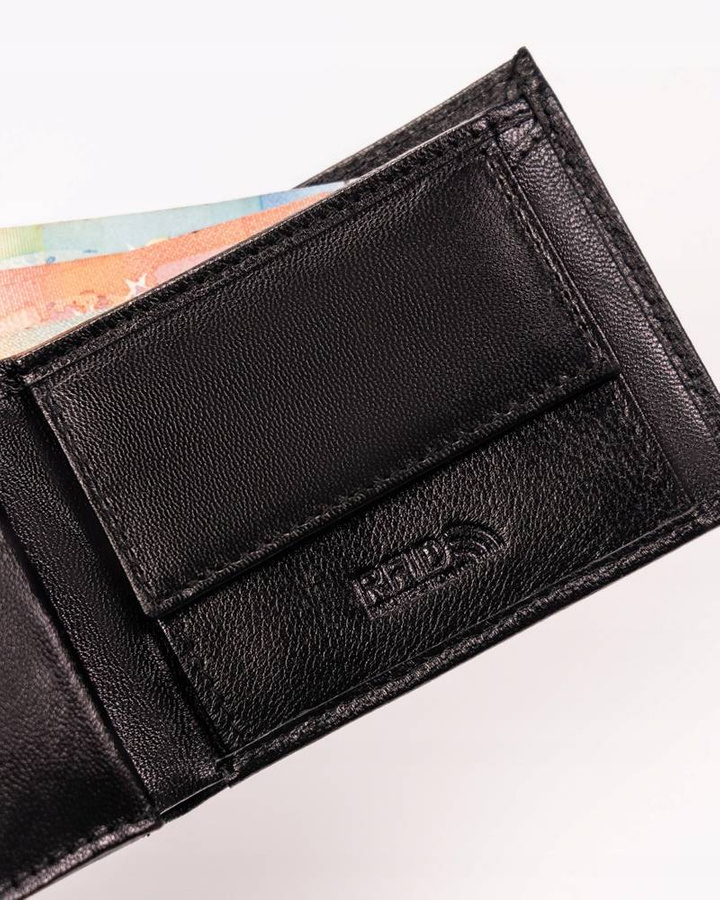 Leather wallet RFID PETERSON PTN RD-280-GCL