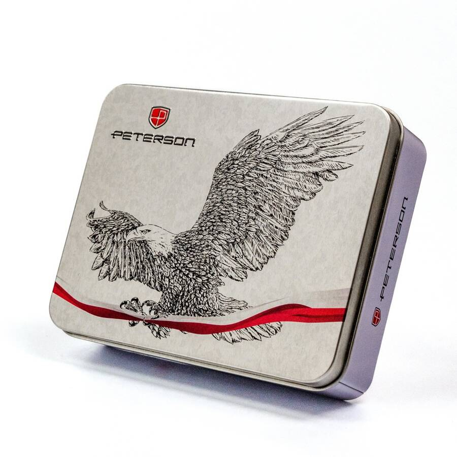 Leather wallet RFID PETERSON PTN 333PW
