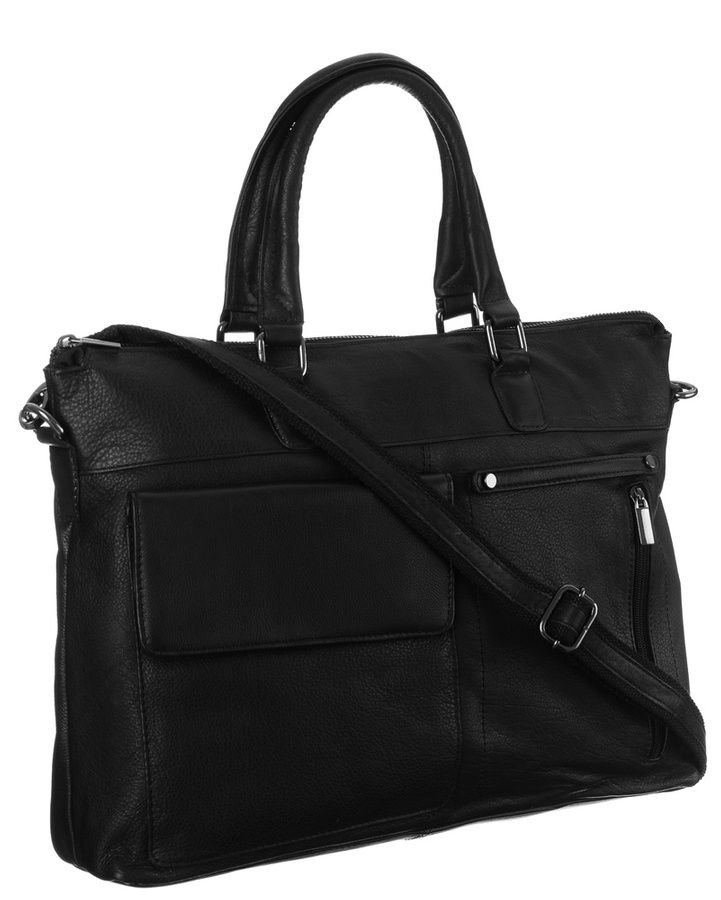 Leather laptop bag LAP-15601-NDM-NL