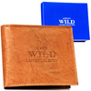 Leather wallet ALWAYS WILD AW-N992-MAL