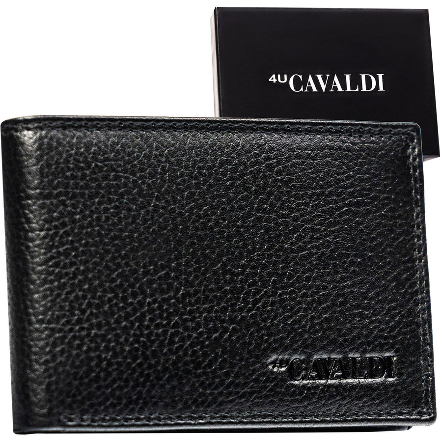 Leather card case 4U CAVALDI CW1017-NDM