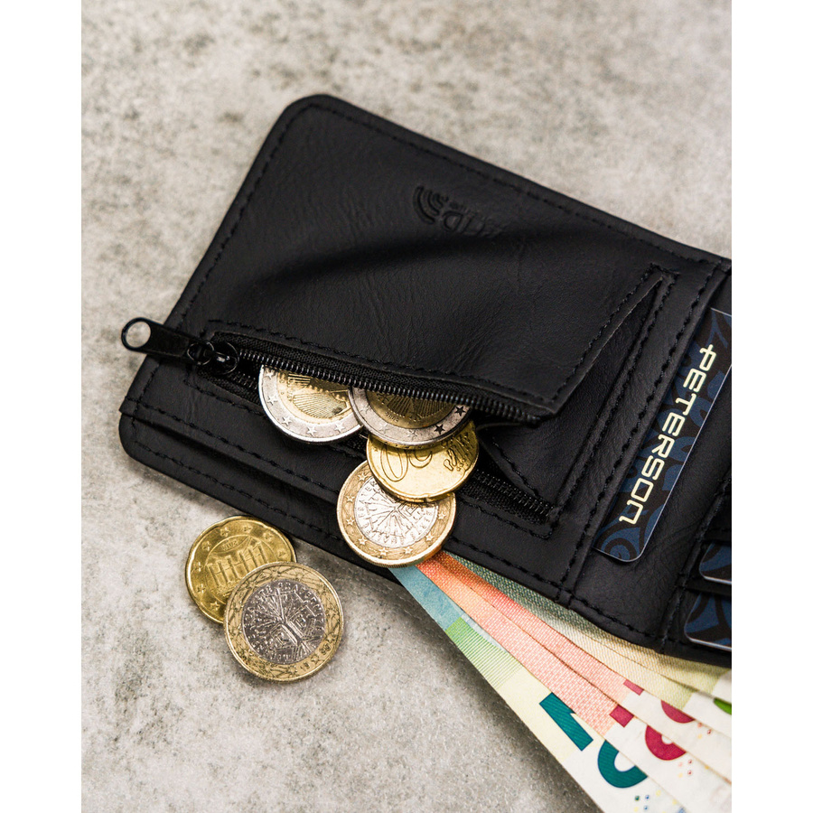 Leatherette wallet RFID PETERSON PTN EH-02Z