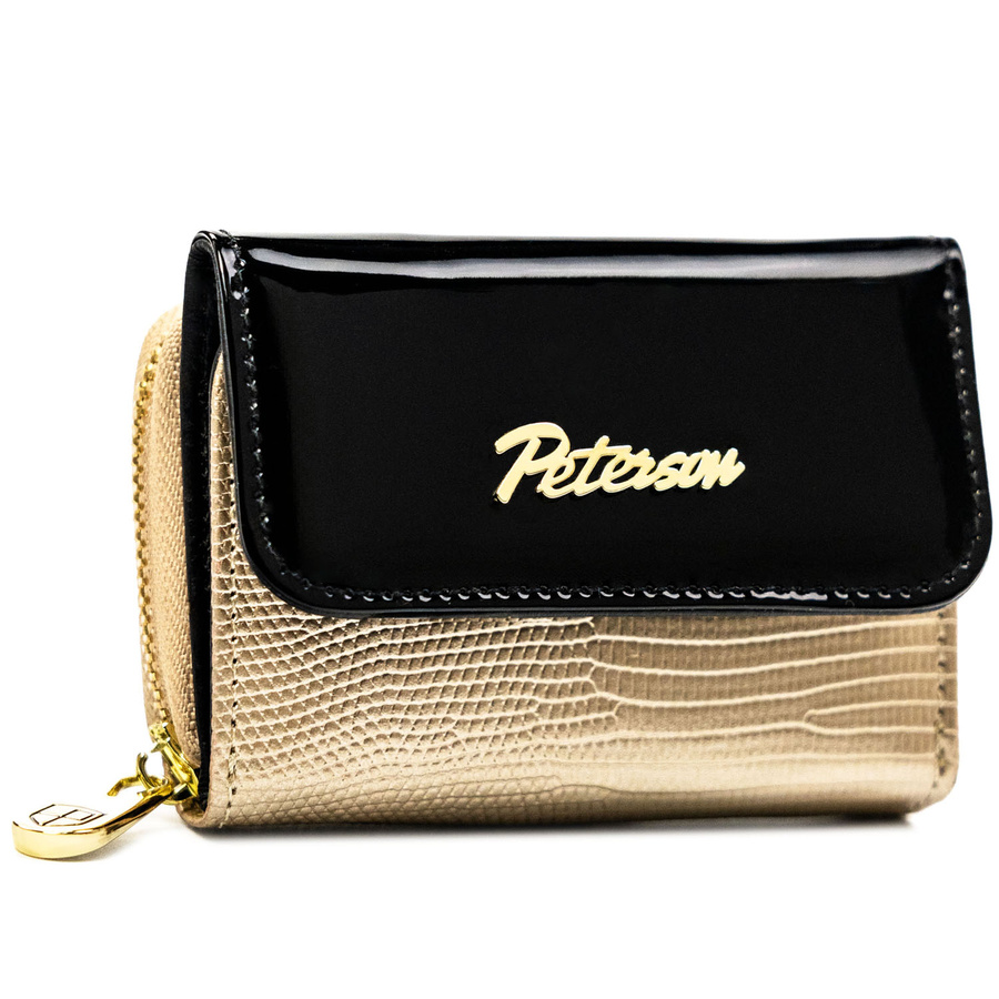 Leather wallet RFID PETERSON PTN LJ-423229
