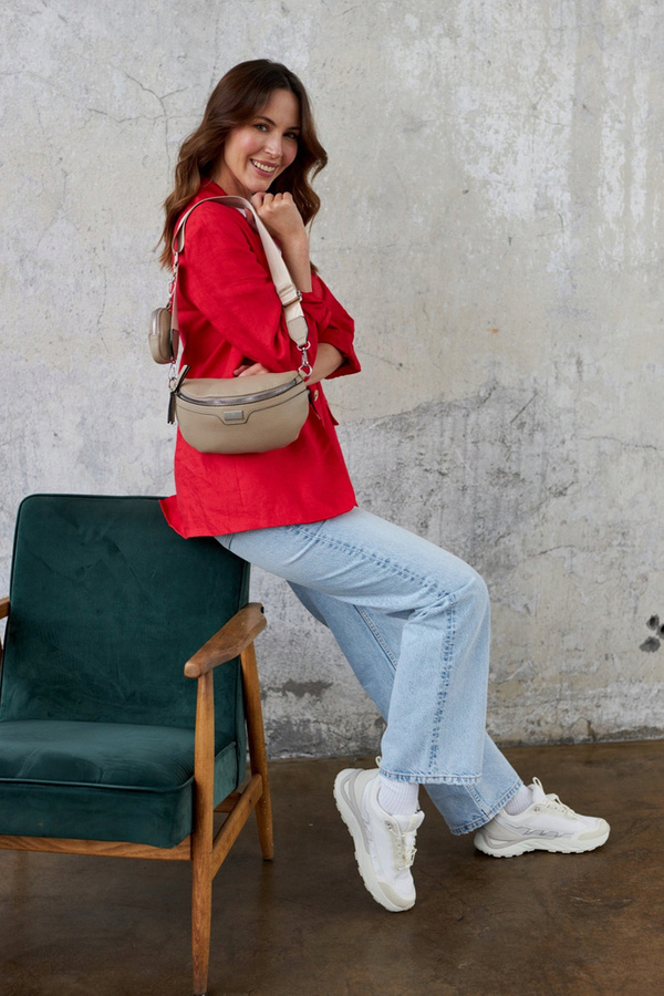 Leatherette bumbag PETERSON PTN NER-ALE-8