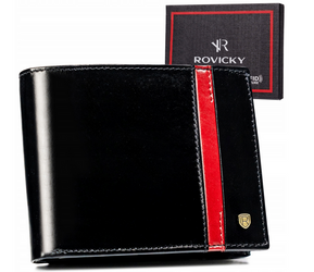 Leather wallet RFID ROVICKY 22323-RVTP