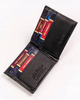 Leather wallet RFID PETERSON PTN RD-250-GCL