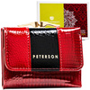 Leather wallet RFID PETERSON PTN PH32-3-RS