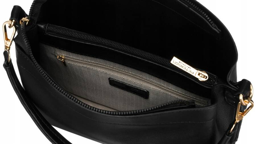 Leatherette bag PETERSON PTN H3655