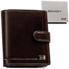 Leather wallet RFID ROVICKY PC-102L-BAR