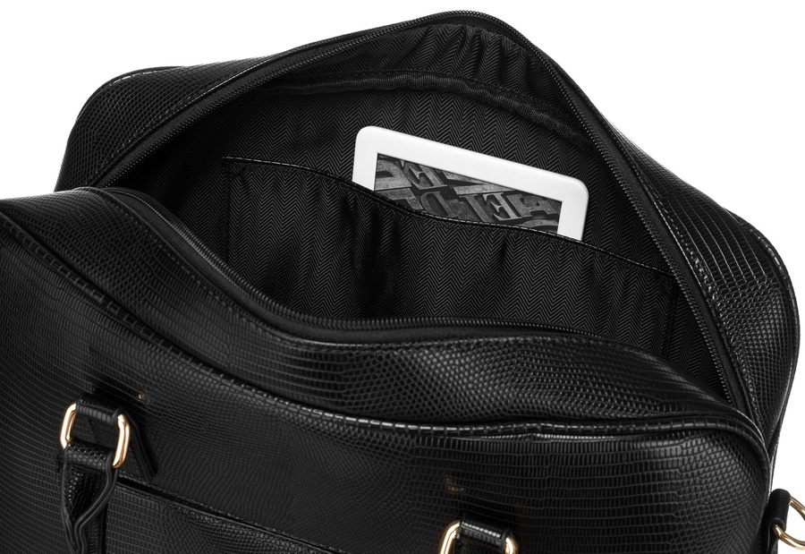 Leatherette laptop bag PETERSON PTN 1429